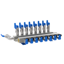 Kombinierte Luft-Materialverteiler bild
